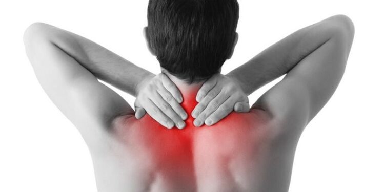 back pain in the shoulder blades